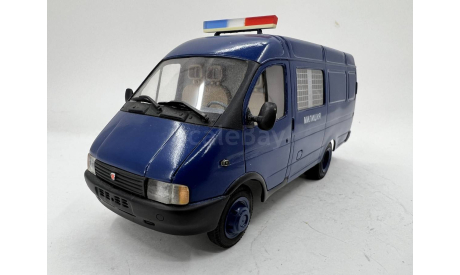 ГАЗель милиция автозак (Kherson models), масштабная модель, Херсон Моделс, scale43