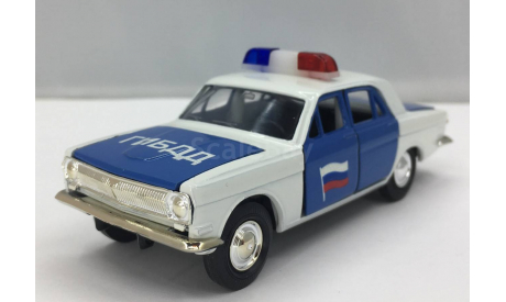 ГАЗ-24 ’ВОЛГА’   ГИБДД, масштабная модель, Агат/Моссар/Тантал, scale43
