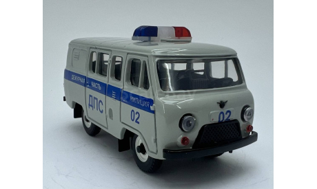УАЗ-39099 N05 Милиция ДПС дежурная часть, масштабная модель, Агат/Моссар/Тантал, scale43
