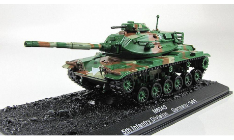 Patton M60A3 (USA, 1985) _ танк _ ТМ-12 _ 1:72, журнальная серия Автомобиль на службе (DeAgostini), 1/72, Танки мира