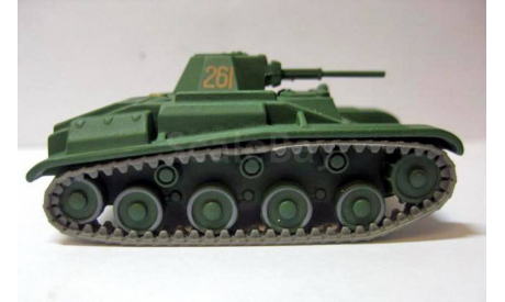 Т-60 _ танк _ РТ-058 _ 1:72, журнальная серия Русские танки (GeFabbri) 1:72, 1/72, Русские танки (Ge Fabbri)