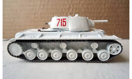 КВ-1 _ танк _ РТ-070 _ 1:72, журнальная серия Русские танки (GeFabbri) 1:72, 1/72, Русские танки (Ge Fabbri)