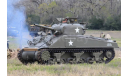M4A3 Sherman (USA 1945) _ танк _ РТ-БММ-АНС-sp (IXO) _ УЦЕНКА, журнальная серия Автомобиль на службе (DeAgostini), scale72, Altaya