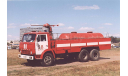 АП-5 Автомобиль Порошкового тушения на шасси КамАЗ-53213 (КамАЗ-53212 пожарный)  _ Элекон  _ Made in USSR, масштабная модель, scale43