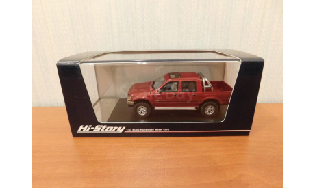 Toyota HILUX (4WD PICK UP SSR-X 1992) red, масштабная модель, Hi-Story, scale43