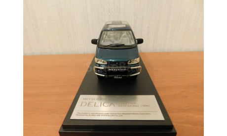 Mitsubishi Delica 1994 Green/Silver, масштабная модель, Hi-Story, scale43