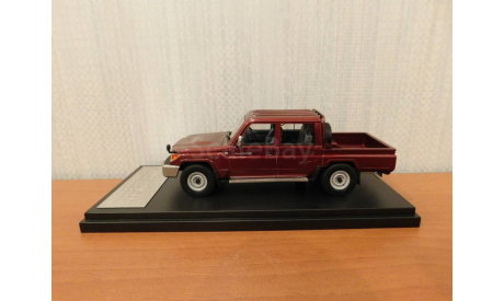Toyota LAND CRUISER (70 PICKUP 2014) bordo, масштабная модель, Hi-Story, scale43