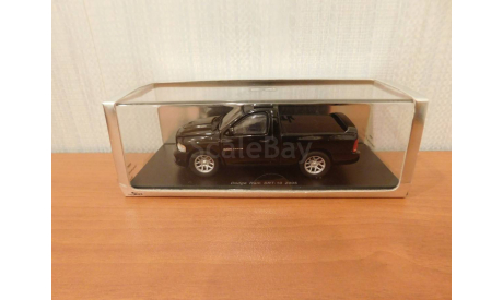 Dodge Ram SRT-10 2005 Black, масштабная модель, Spark, 1:43, 1/43