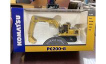 Масштабная модель экскаватора Komatsu PC200-8, масштабная модель трактора, NZG, scale50