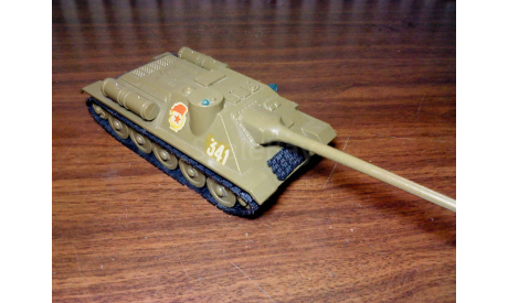 Модель танка СУ-100  СССР, масштабные модели бронетехники, 1:43, 1/43