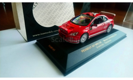 Peugeot 307 WRC, масштабная модель, IXO Rally (серии RAC, RAM), scale43