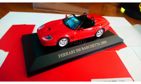 Ferrari 550 BARCHETTA, масштабная модель, IXO Ferrari (серии FER, SF), scale43