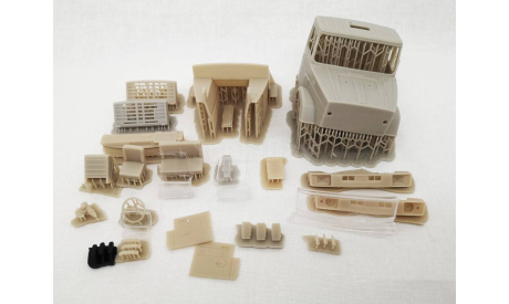 Сборная модель кабина ЗИЛ-4331, сборная модель автомобиля, VV, scale43