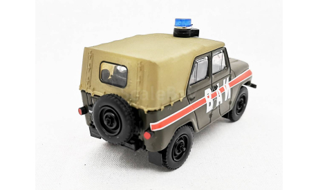 УАЗ-469 ВАИ  Автомобиль на Службе №8, журнальная серия Автомобиль на службе (DeAgostini), scale43