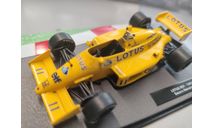Formula 1 Auto Collection №9, формула-1, Lotus 99T, Сатору Накадзима (1987), журнальная серия масштабных моделей, Centauria, scale43
