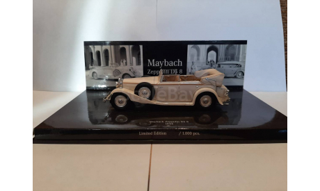 Зарубежные легковые, масштабная модель, Maybach, Minichamps, scale43