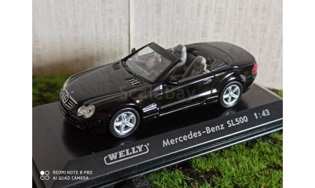 Mersedes Benz SL500, масштабная модель, Mercedes-Benz, Welly, scale43