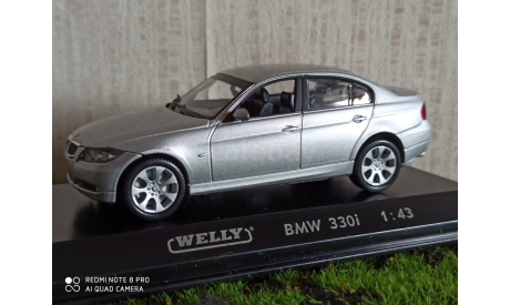 BMW 330i, масштабная модель, Welly, scale43