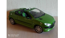 Peugeot 206 CC 1:18, масштабная модель, welly, scale18