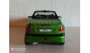 Peugeot 206 CC 1:18, масштабная модель, welly, scale18