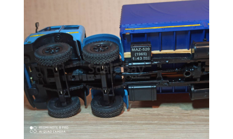 МАЗ 520 4-х осный, масштабная модель, Конверсия, scale43