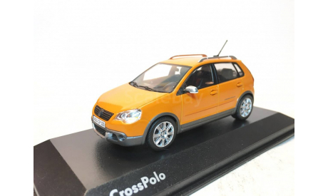 Volkswagen CrossPolo оранжевый, масштабная модель, Minichamps, 1:43, 1/43