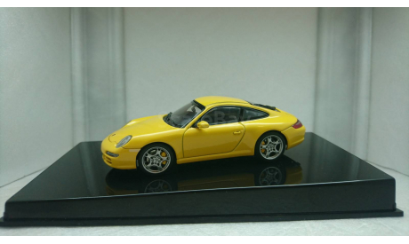 Porsche 911(997) Carrera S yellow, масштабная модель, Autoart, scale43