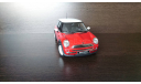 BMW Mini Cooper red, масштабная модель, scale18, Autoart