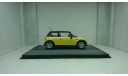 Mini Cooper (R50) liqiuid yellow - black top, масштабная модель, 1:43, 1/43, Minichamps