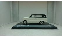 Ford Taunus 12M 1958 White and  black, масштабная модель, Minichamps, scale43