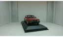 BMW 7 Series E32 1986 red metallic, редкая масштабная модель, Minichamps, scale43