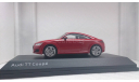 Audi TT Coupe, 2014, Tango Red, масштабная модель, 1:43, 1/43, i-scale