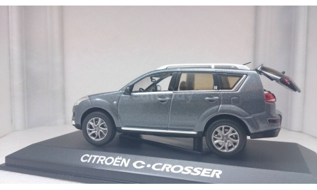 Citroen C-Crosser 2007 dark grey metallic, масштабная модель, 1:43, 1/43, Norev, Citroën