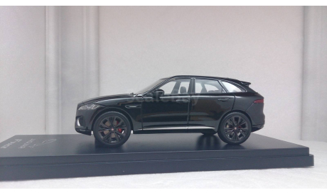 Jaguar F-Pace  2016 black, масштабная модель, TSM Model, 1:43, 1/43