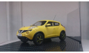 Nissan Juke yellow dealer edition, масштабная модель, scale43