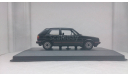 Volkswagen Golf II GTI 1985 black, редкая масштабная модель, Minichamps, 1:43, 1/43