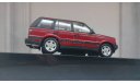 Range Rover 4.6 HSE metallic red, редкая масштабная модель, Autoart, scale43