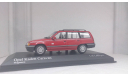 Opel Kadett E Caravan 1989 magmarot, редкая масштабная модель, Minichamps, 1:43, 1/43