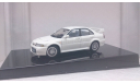 Mitsubishi Lancer EVO VI 1995 White, редкая масштабная модель, Autoart, scale43