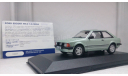 Ford Escort Mk3 1.6 Ghia 1980 Crystal Green  Metallic, редкая масштабная модель, Corgi, scale43