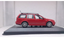 Volkswagen Golf IV Variant Laser Red 1997, редкая масштабная модель, Minichamps, scale43