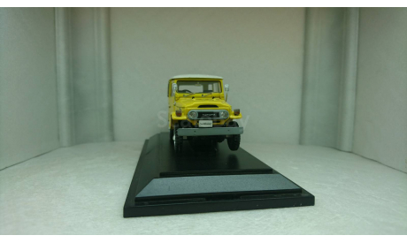 Toyota Land Cruiser BJ40 1960 yellow, редкая масштабная модель, Ebbro, 1:43, 1/43