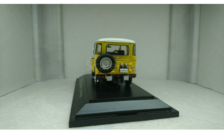 Toyota Land Cruiser BJ40 1960 yellow, редкая масштабная модель, Ebbro, 1:43, 1/43