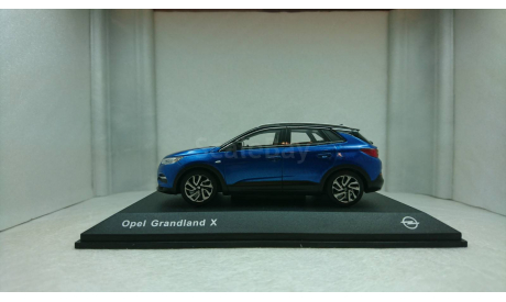 Opel grandland X   2017 blue, масштабная модель, scale43, iScale