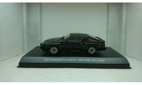 Mitsubishi Starion 2600 GSR-VR (E-A187A) 1988 Black, масштабная модель, AOSHIMA, scale43