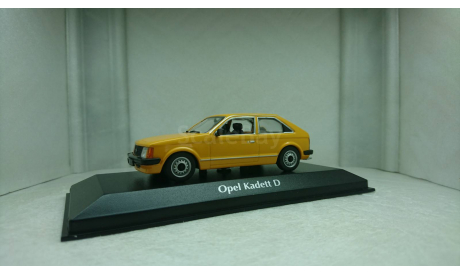 Opel Kadett  D 1979 orange, масштабная модель, Minichamps, scale43