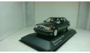 Mercedes-Benz 500E V8 W124 1990 blauschwarz metallic, редкая масштабная модель, Minichamps, 1:43, 1/43