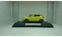 Suzuki Swift Sport 2018 Yellow, редкая масштабная модель, scale43