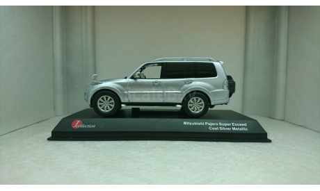 Mitsubishi Pajero IV Super Exceed 4WD  Cool Silver Metallic, редкая масштабная модель, 1:43, 1/43, J-Collection