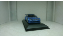 С 1 рубля! Без резервной цены! BMW M3 GTR E46 street 2001 metallic blue, редкая масштабная модель, Minichamps, 1:43, 1/43